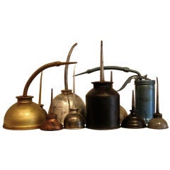 Vintage Oil Can Collection