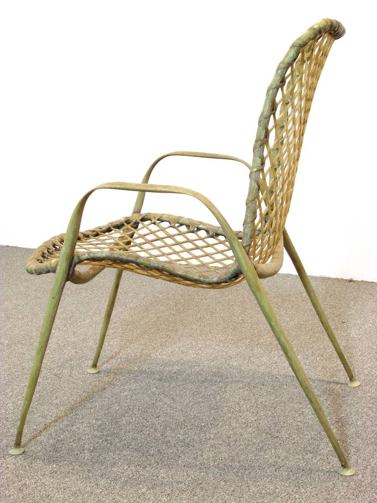 Pair of Resin String Chairs 1