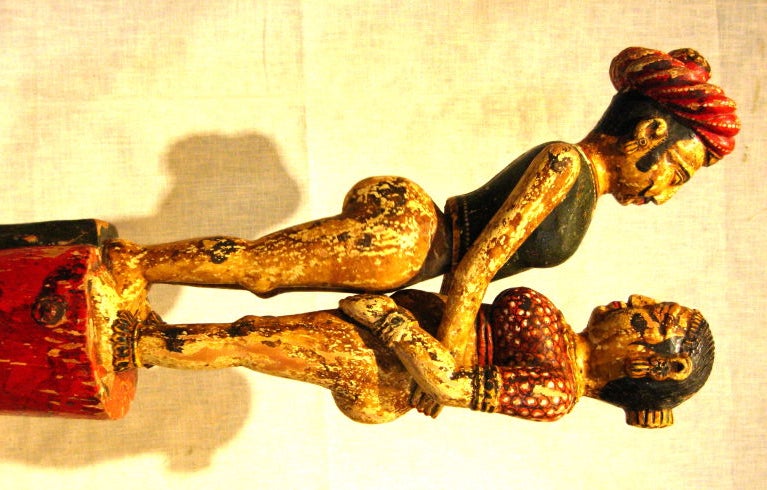 Wood Erotic Folk Art Toy For Sale