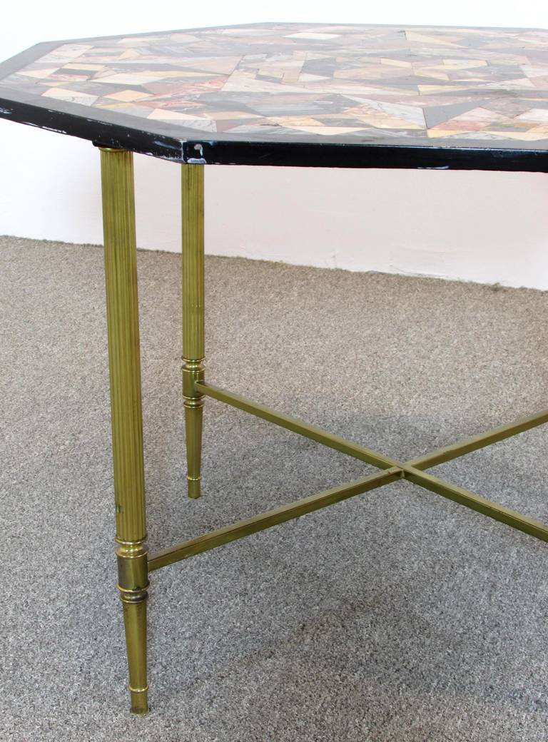 Mid-20th Century Pietra Dura Specimen Table For Sale
