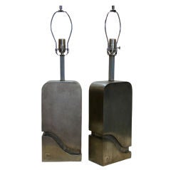 Pair Pierre Cardin Lamps