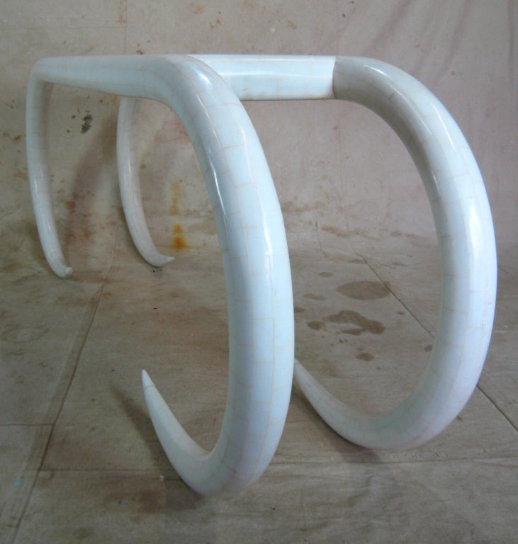 Maitland Smith Marble Tusk Table 3