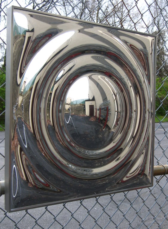 Bubble bullseye mirror by Turner Manufacturing Company