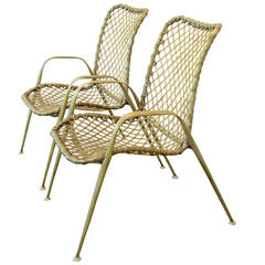 Pair of Resin String Chairs Pair of Resin String Chairs