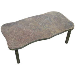 Etruscan Bronze Coffee Table by Philip and Kelvin LaVerne