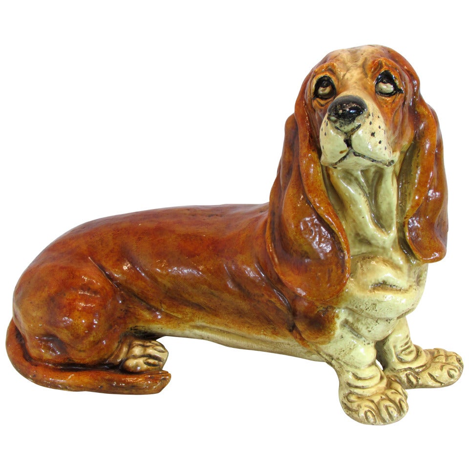 Basset Hound Sculpture For Sale