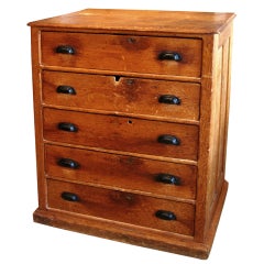 Weathered Tall Chest of Drawers