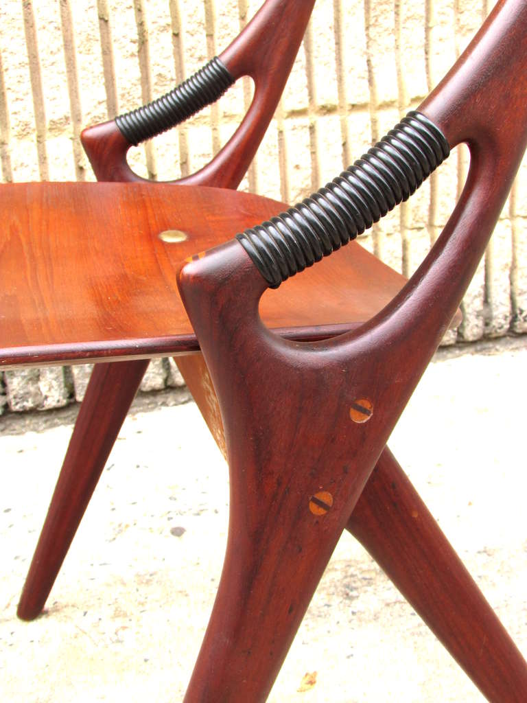 Teak Arne Hovmand-Olsen Sculptural Chair