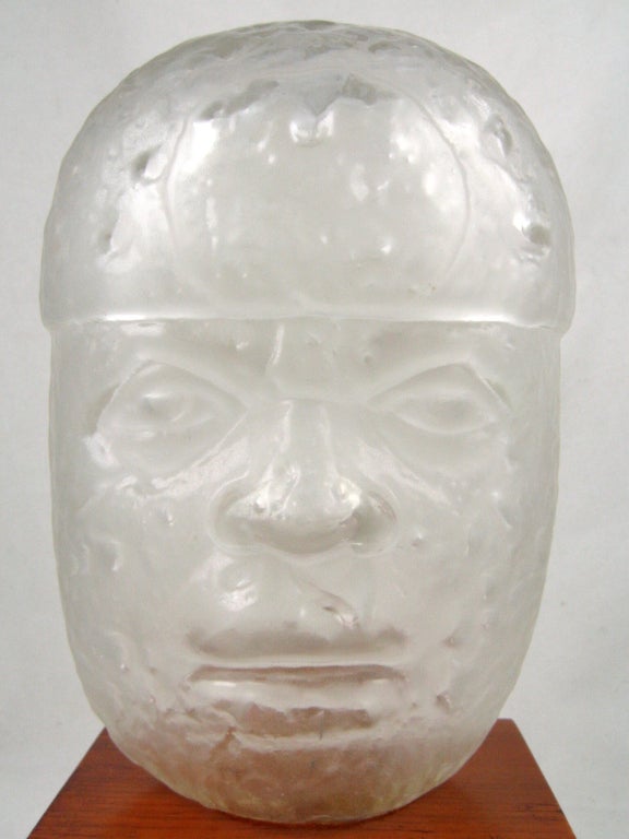 Olmec Glass Head by Pedro Ramirez Vazquez 2