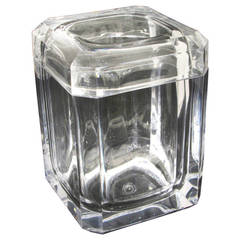 Lucite Ice Bucket by Albrizzi
