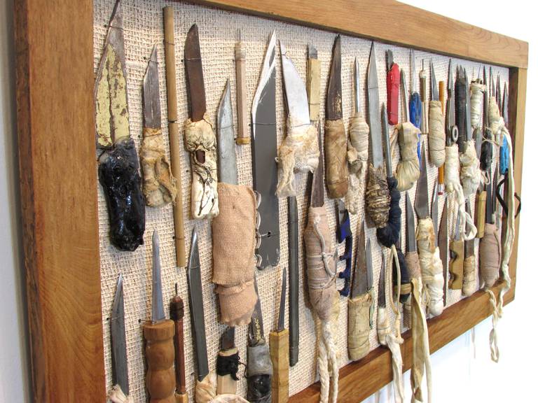 Collection de 54 armes artisanales de la prison Shank Excellent état à High Point, NC