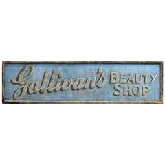 Beauty Shop Trade Sign 4