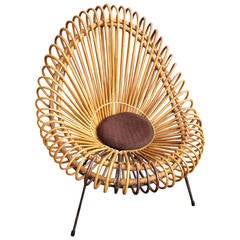 Franco Albini Rattan Chair