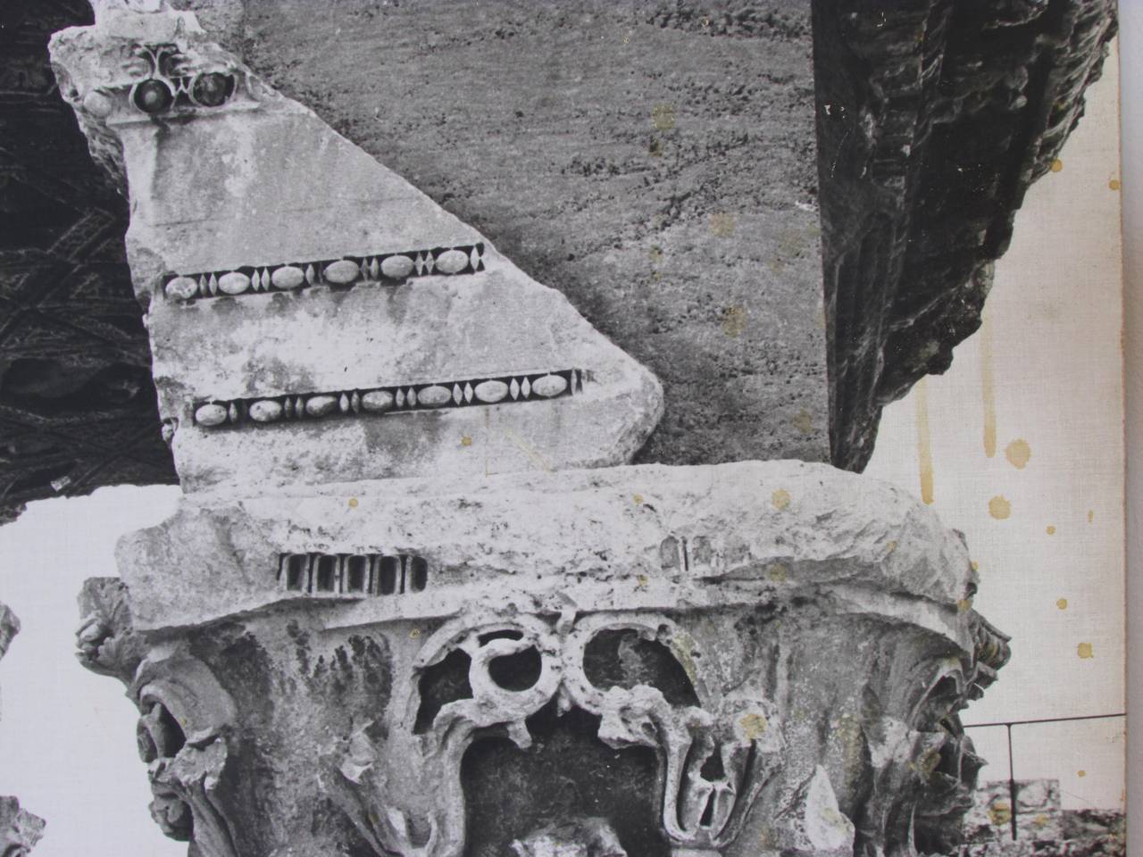 Baalbek Ruins Photo from New York Worlds Fair 1964 2