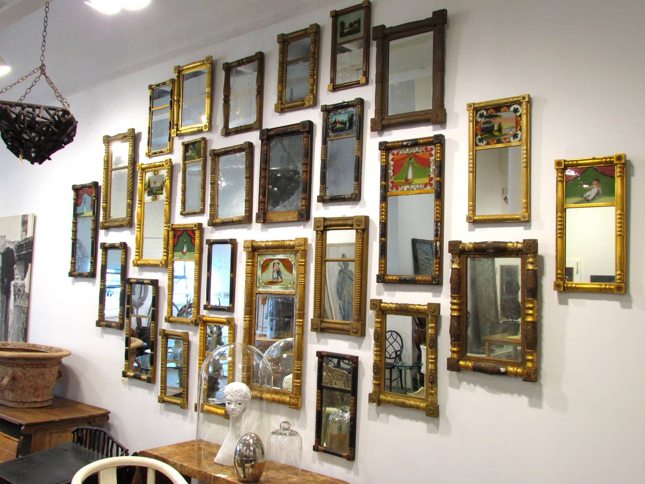 Collection of Federal Mirrors In Good Condition For Sale In High Point, NC