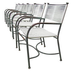 Set of Bronze Chairs by Robert Lewis