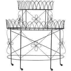 Frederic Weinberg Wire Plant Stand