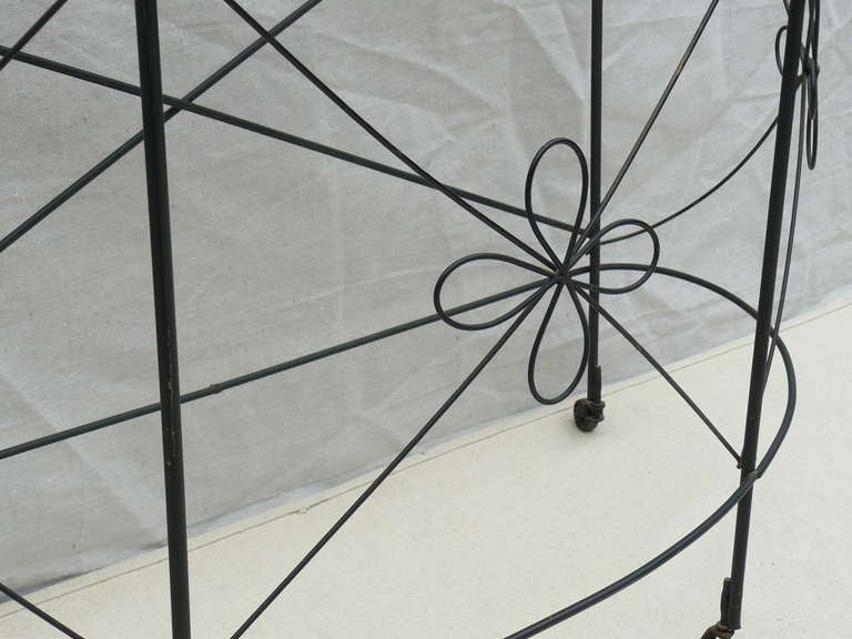 Frederic Weinberg Wire Plant Stand 1