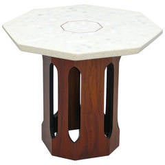Mint Condition Harvey Probber Terrazzo Top Side Table