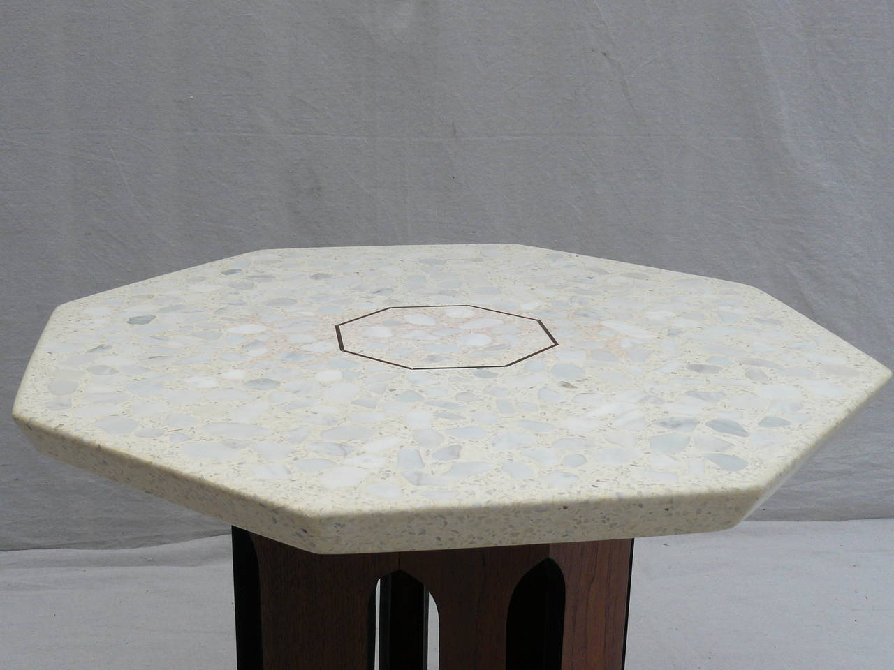Mint Condition Harvey Probber Terrazzo Top Side Table 1