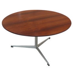 Early Arne Jacobsen Fritz Hansen Rosewood Cocktail Table