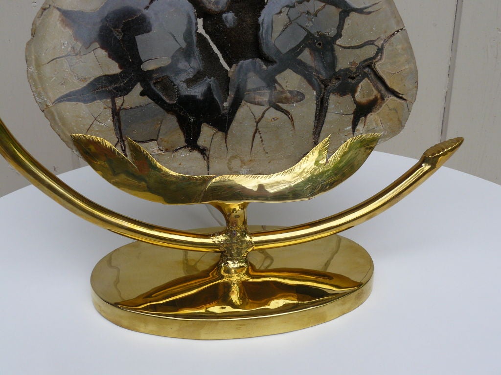 80s Henri Fernandez Geode Lamp