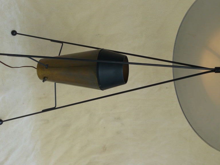Mid-20th Century Rare MOMA Lighting Design Heifetz Lamp by A.W. & Marion Gellor
