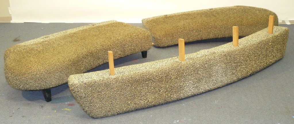 Sensuous 40's Harvey Probber Organic Sofa 2