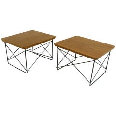 Early Eames Herman Miller LTR Tables
