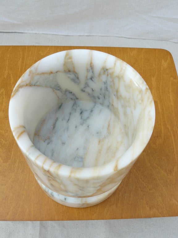 Angelo Mangiarotti for Knoll International Marble Vessel 3