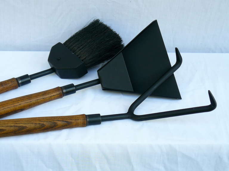 Set of 1960s Raymor Modernist Fire Tools 2