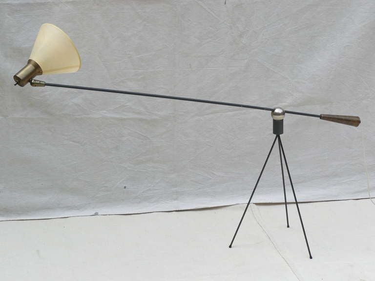 Rare Gilbert Watrous MoMA Design Competition Heifetz Floor Lamp 2