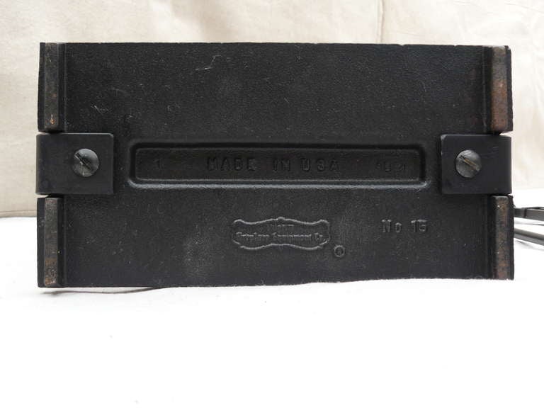 Pilgrim 60s Modernist Wrought Iron Fire Place Tool Set 2