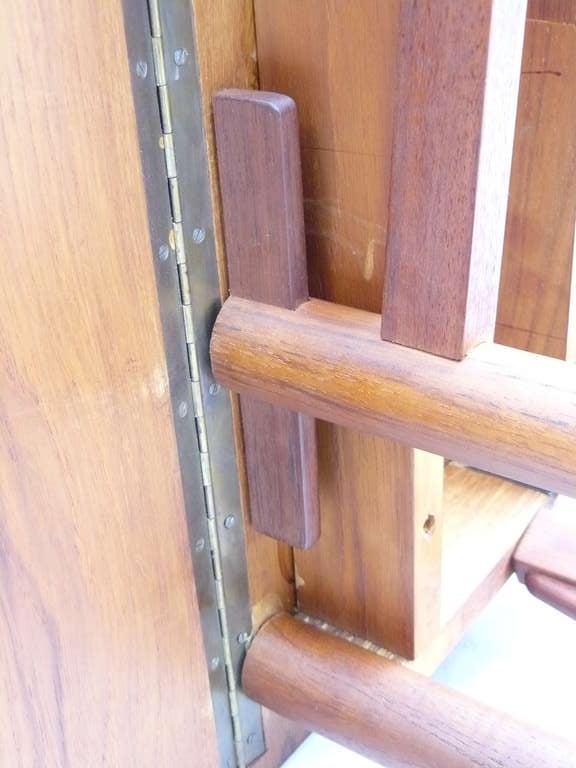 50s Danish Teak Petite Gate Leg Table 5