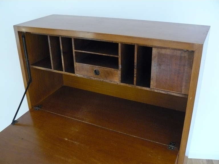 Gilbert Rohde for Herman Miller Mahogany Group Asymmetric Drop Front Secretary 3