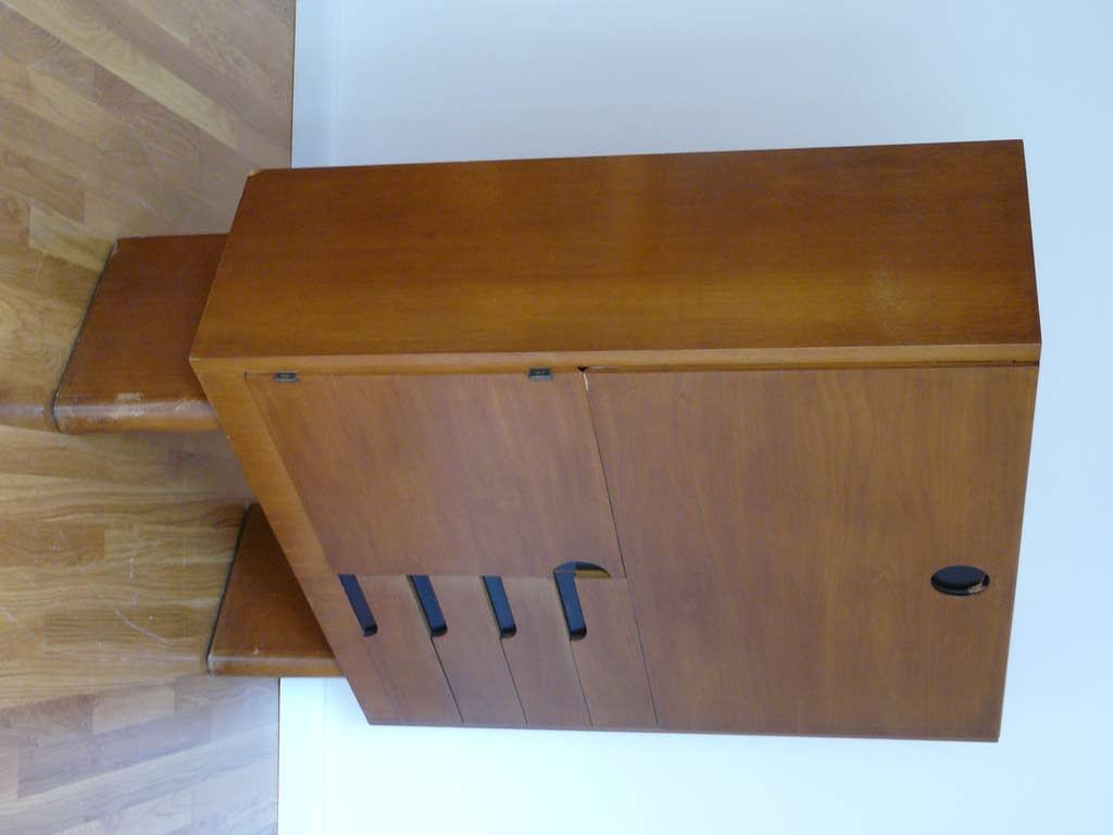 Gilbert Rohde for Herman Miller Mahogany Group Asymmetric Drop Front Secretary 2