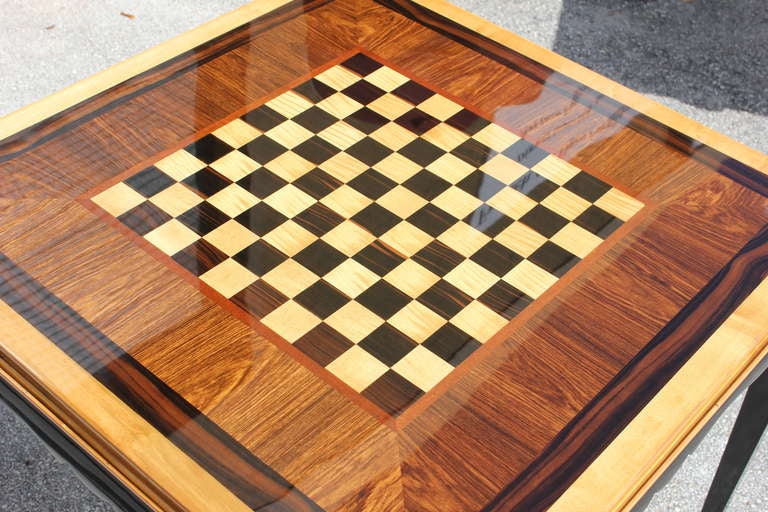 Stunning French Art Deco Multi Use Gaming Table 1
