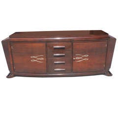 French Art Deco Palisander "Tulip" Buffet