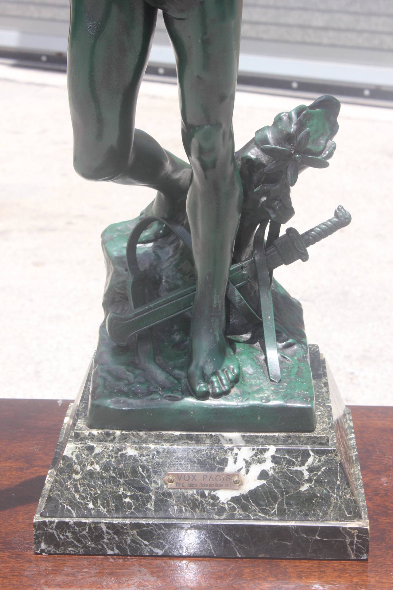 19th Century French Antique Male Sculpture 