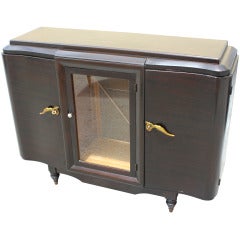 French Art Deco Mahogany Buffet