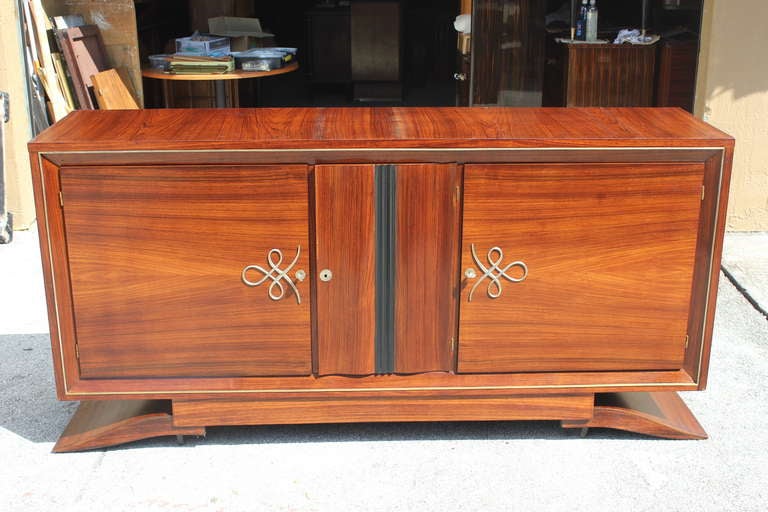 French Art Deco Palisander Rio Buffet, 1940's