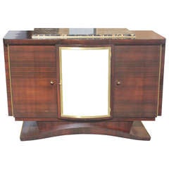 French Art Deco Exotic Macassar Ebony/ Galuchat Buffet