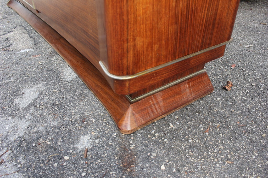 French Art Deco Masterpiece Sideboard / Buffet by Dominique, circa 1938 In Good Condition In Hialeah, FL