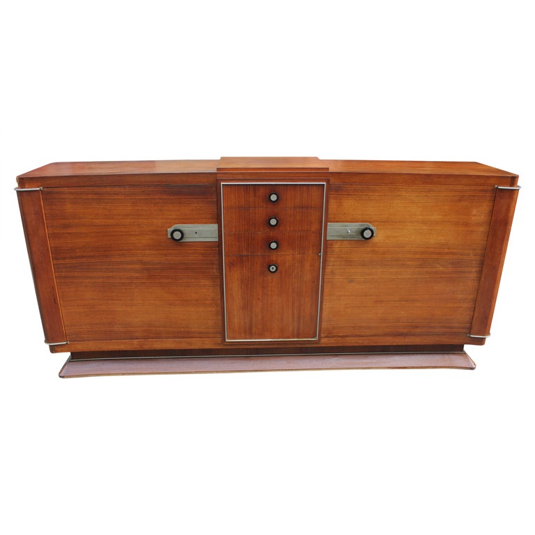French Art Deco Masterpiece Sideboard / Buffet by Dominique, circa 1938