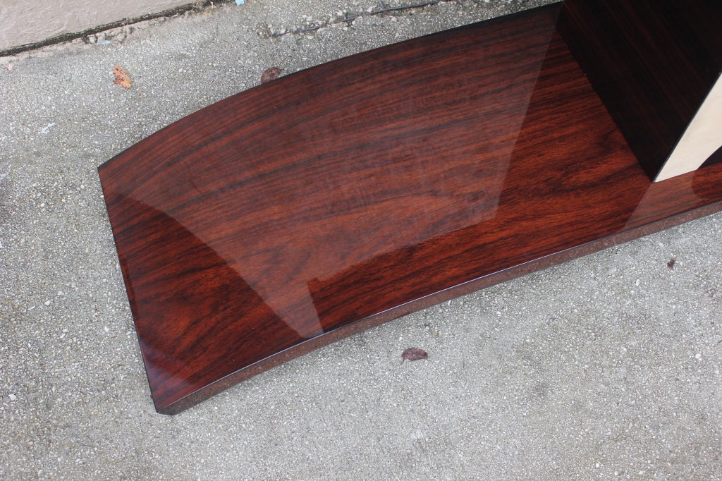 French Art Deco Console Table/ Palisander 
