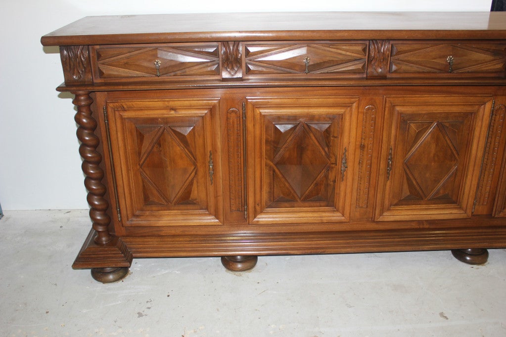 Antique French Louis XIII style Buffet/ Sideboard 2
