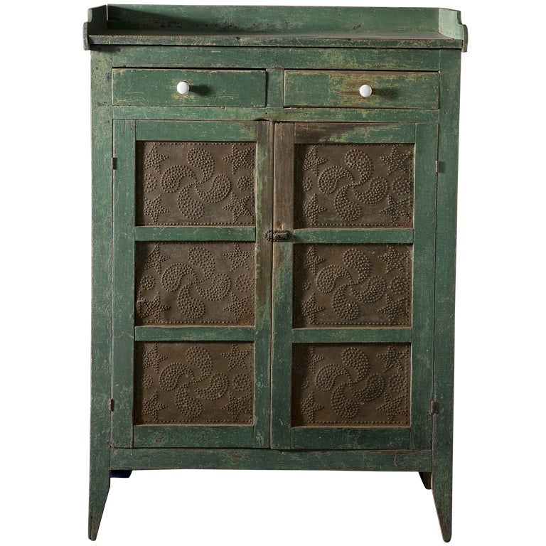 Green Pie Safe at 1stdibs