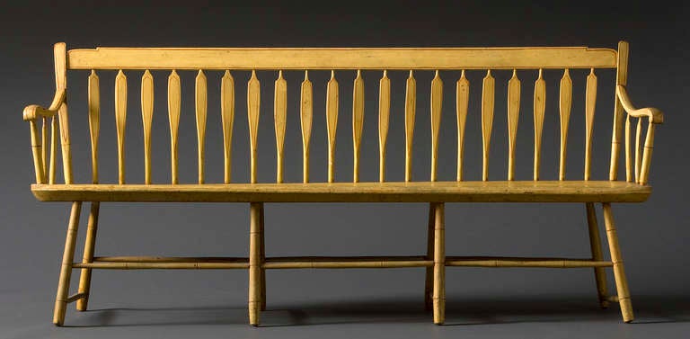 American Windsor Arrow Back Bench