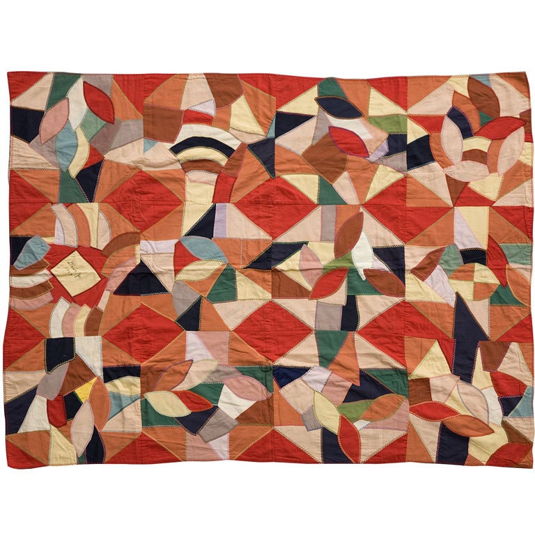 Abstract Crazy Quilt