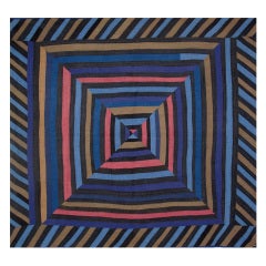 Amish Quilt- Housetop Variation